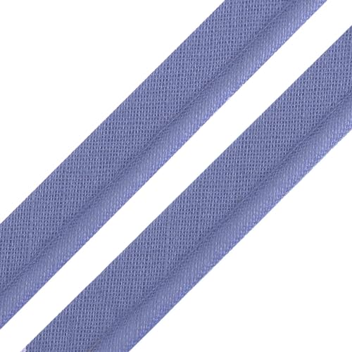 5m Paspelband Stoffband Nähkante Paspelschnur zum Nähen 10mm breit Farbwahl, Größe:10mm, Farbe:jeansblau von maDDma