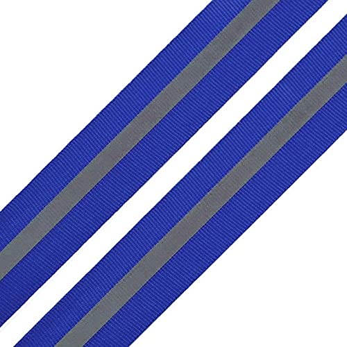 5m Reflektorband Reflexband Reflexstreifen 30mm Gurtband reflektierend Farbwahl, Farbe:blau 5m Reflektorband Reflexband Reflexstreifen 30mm Gurtband reflektierend Farbwahl, Farbe:blau von maDDma