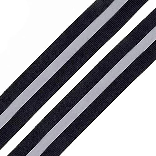 5m Reflektorband Reflexband Reflexstreifen 30mm Gurtband reflektierend Farbwahl, Farbe:schwarz 5m Reflektorband Reflexband Reflexstreifen 30mm Gurtband reflektierend Farbwahl, Farbe:schwarz von maDDma