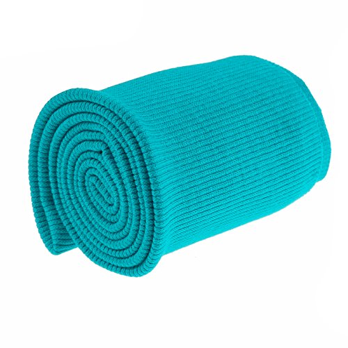 Bündchen Strickbündchen 16x80cm Bündchenstoff Baumwolle elastisch gerippt, Farbwahl, Farbe:dunkeltürkis Bündchen Strickbündchen 16x80cm Bündchenstoff Baumwolle elastisch gerippt, Farbwahl, Farbe:dunkeltürkis von maDDma