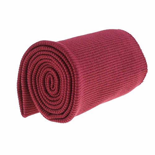 Bündchen Strickbündchen 16x80cm Bündchenstoff Baumwolle elastisch gerippt, Farbwahl, Farbe:weinrot Bündchen Strickbündchen 16x80cm Bündchenstoff Baumwolle elastisch gerippt, Farbwahl, Farbe:weinrot von maDDma