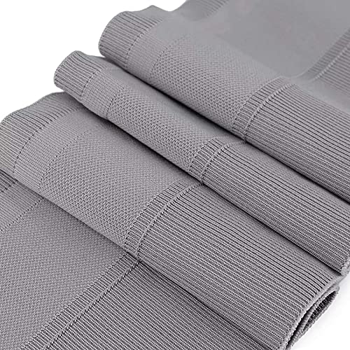 Bündchen mit Kordeltunnel Taillenbündchen 14 x 80 cm Bündchenstoff elastisch gerippt Farbwahl, Farbe:grau Bündchen mit Kordeltunnel Taillenbündchen 14 x 80 cm Bündchenstoff elastisch gerippt Farbwahl, Farbe:grau von maDDma