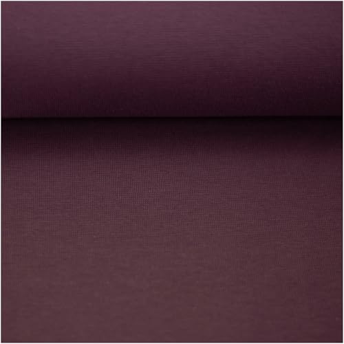 Bündchenstoff Schlauchware 50(100) cm extrabreit 60 Farben Meterware ab 25cm Jersey Oeko-Tex, Farbe:pastellviolett von maDDma