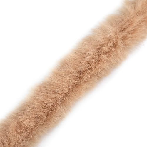 Fellborte ab 1m x 1,5 cm Meterware Fellbesatz Kunstfell Kunstpelz Fellstrang Fellstoff, Farbe:beige Fellborte ab 1m x 1,5 cm Meterware Fellbesatz Kunstfell Kunstpelz Fellstrang Fellstoff, Farbe:beige von maDDma