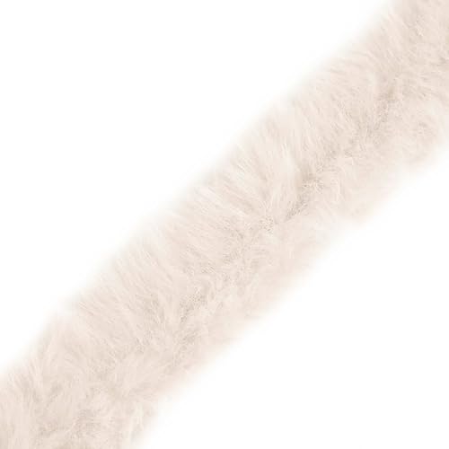 Fellborte ab 1m x 1,5 cm Meterware Fellbesatz Kunstfell Kunstpelz Fellstrang Fellstoff, Farbe:creme Fellborte ab 1m x 1,5 cm Meterware Fellbesatz Kunstfell Kunstpelz Fellstrang Fellstoff, Farbe:creme von maDDma