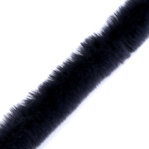 Fellborte ab 1m x 1,5 cm Meterware Fellbesatz Kunstfell Kunstpelz Fellstrang Fellstoff, Farbe:nachtblau Fellborte ab 1m x 1,5 cm Meterware Fellbesatz Kunstfell Kunstpelz Fellstrang Fellstoff, Farbe:nachtblau von maDDma