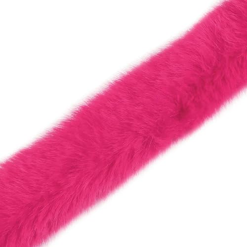 Fellborte rund ab 1m x 3 cm Meterware Fellbesatz Kunstfell Kunstpelz Fellstrang Fellstoff, Farbe:pink Fellborte rund ab 1m x 3 cm Meterware Fellbesatz Kunstfell Kunstpelz Fellstrang Fellstoff, Farbe:pink von maDDma