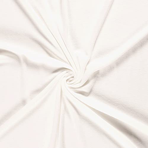Fleecestoff Vliesstoff Fleece Stoff 50 Farben Zuschnitt ab 0,5m Meterware am Stück, Farbe:creme Fleecestoff Vliesstoff Fleece Stoff 50 Farben Zuschnitt ab 0,5m Meterware am Stück, Farbe:creme von maDDma