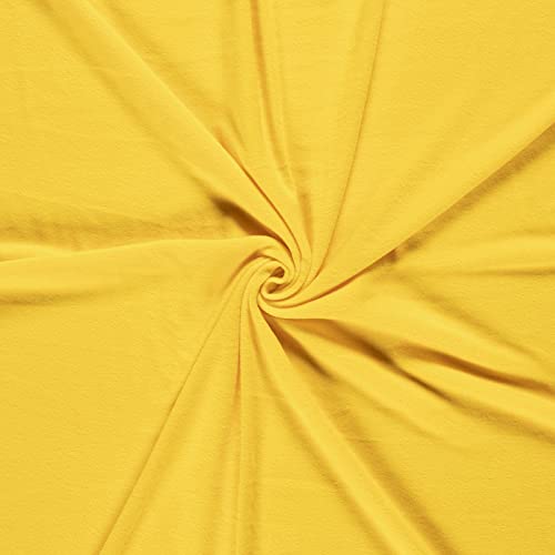 Fleecestoff Vliesstoff Fleece Stoff 50 Farben Zuschnitt ab 0,5m Meterware am Stück, Farbe:gelb Fleecestoff Vliesstoff Fleece Stoff 50 Farben Zuschnitt ab 0,5m Meterware am Stück, Farbe:gelb von maDDma