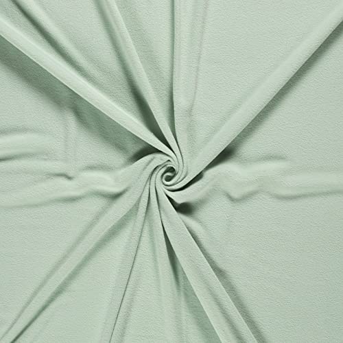 Fleecestoff Vliesstoff Fleece Stoff 50 Farben Zuschnitt ab 0,5m Meterware am Stück, Farbe:minze Fleecestoff Vliesstoff Fleece Stoff 50 Farben Zuschnitt ab 0,5m Meterware am Stück, Farbe:minze von maDDma
