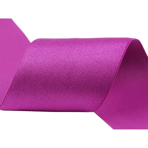 Glanz-Satin Gummiband 2m x 5cm Gummilitze 50mm f. Gürtel Kleider Blusen, Farbe:violett Glanz-Satin Gummiband 2m x 5cm Gummilitze 50mm f. Gürtel Kleider Blusen, Farbe:violett von maDDma