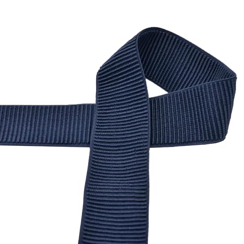 Gummiband 50 mm Elastic Rib Band ab 1m geripptes Gummiband Bund Bündchen Gürtel, Farbe:nachtblau Gummiband 50 mm Elastic Rib Band ab 1m geripptes Gummiband Bund Bündchen Gürtel, Farbe:nachtblau von maDDma