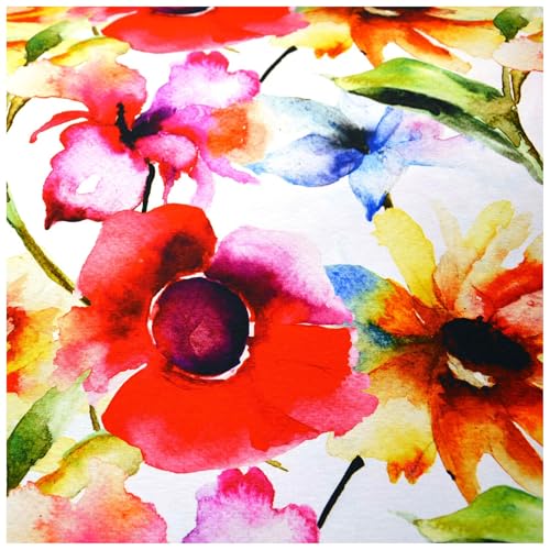 Jersey Sommerblumen ab 1m Viskose Sommerstoff Meterware Digitaldruck Jerseystoff, Motiv:Motiv 1 Jersey Sommerblumen ab 1m Viskose Sommerstoff Meterware Digitaldruck Jerseystoff, Motiv:Motiv 1 von maDDma