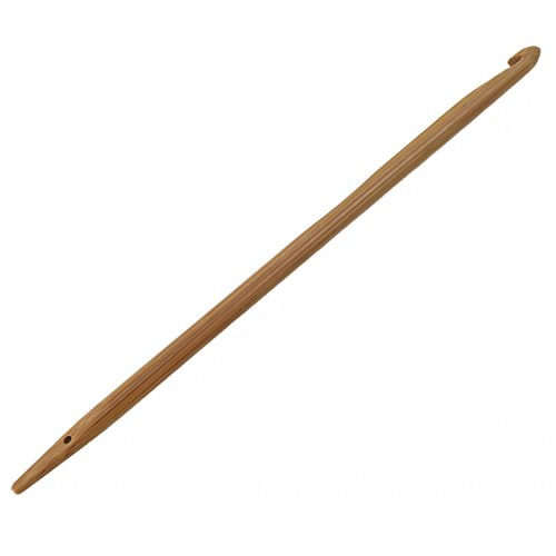 Knooking Nadel Bambus - Häkeln wie gestrickt Stärke 4,5 mm von maDDma