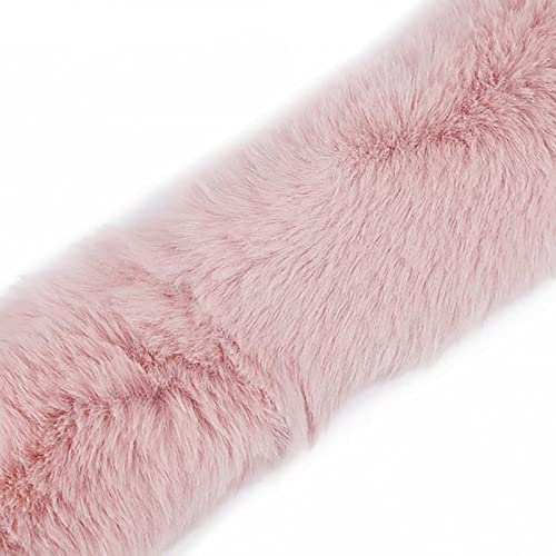 Kunstfell Fellbesatz 100x5cm Kunstpelz Fellstrang Fellstoff Fellkragen Farbwahl, Farbe:puderrosa Kunstfell Fellbesatz 100x5cm Kunstpelz Fellstrang Fellstoff Fellkragen Farbwahl, Farbe:puderrosa von maDDma