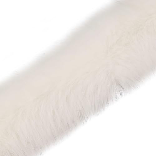 Kunstfell Fellbesatz ab 1m x 9cm Meterware Kunstpelz Fellstrang Fellstoff Fellkragen, Farbe:creme Kunstfell Fellbesatz ab 1m x 9cm Meterware Kunstpelz Fellstrang Fellstoff Fellkragen, Farbe:creme von maDDma