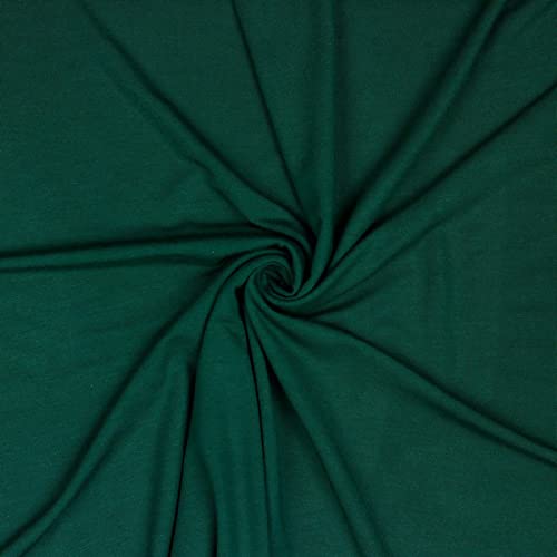 Modal-Jersey Modalstoff 24 Farben 0,5x1,45m Jerseystoff Tencel(TM) Modal OEKO-TEX zertifiziert, Farbe:tannengrün von maDDma