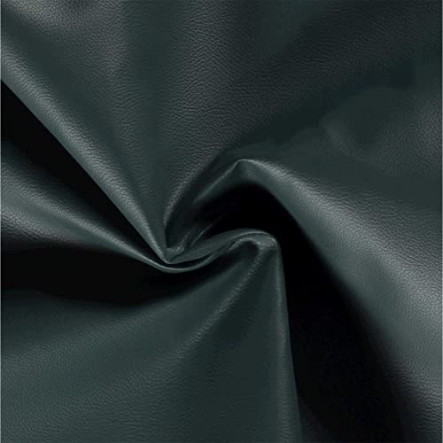 Oekoleder Kunstleder Zuschnitt ab 50x140cm Lederimitat 450g/m² 23 Farben, Farbe:petrol von maDDma