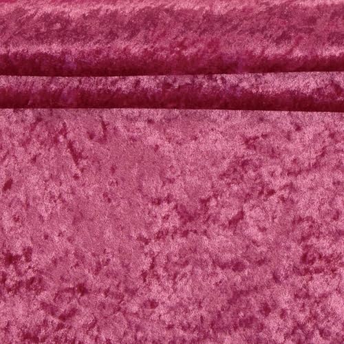 Pannesamt Samt-Stoff ab 0,5m Velvet Dekostoff Kostümstoff Panné Samt glänzend Farbwahl, Farbe:18-2143 pink Pannesamt Samt-Stoff ab 0,5m Velvet Dekostoff Kostümstoff Panné Samt glänzend Farbwahl, Farbe:18-2143 pink von maDDma