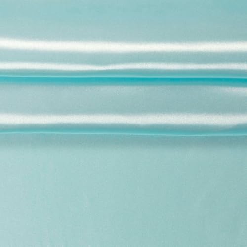 Polyester-Satin Satin ab 1m x 1,5m Polyesterstoff 140 g/m² Kostümstoff Modestoff Farbwahl, Farbe:14-4313 hellblau Polyester-Satin Satin ab 1m x 1,5m Polyesterstoff 140 g/m² Kostümstoff Modestoff Farbwahl, Farbe:14-4313 hellblau von maDDma