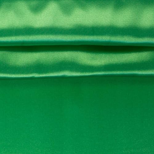 Polyester-Satin Satin ab 1m x 1,5m Polyesterstoff 140 g/m² Kostümstoff Modestoff Farbwahl, Farbe:16-6138 grün Polyester-Satin Satin ab 1m x 1,5m Polyesterstoff 140 g/m² Kostümstoff Modestoff Farbwahl, Farbe:16-6138 grün von maDDma