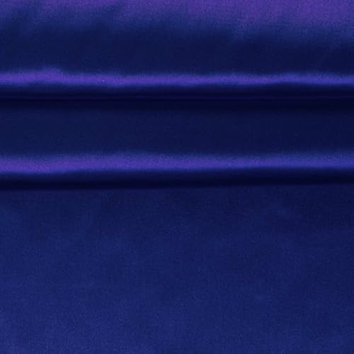 Polyester-Satin Satin ab 1m x 1,5m Polyesterstoff 140 g/m² Kostümstoff Modestoff Farbwahl, Farbe:19-4056 blau Polyester-Satin Satin ab 1m x 1,5m Polyesterstoff 140 g/m² Kostümstoff Modestoff Farbwahl, Farbe:19-4056 blau von maDDma