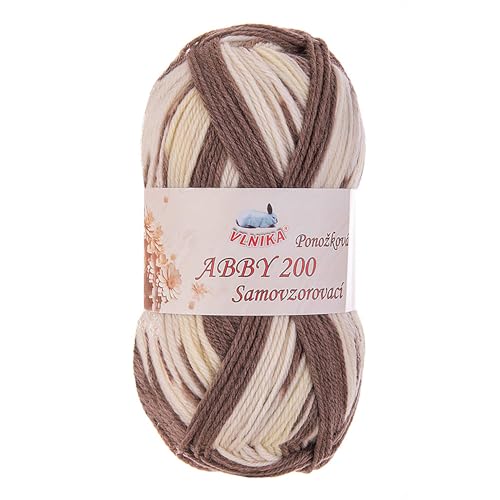 Sockenwolle Abby 200 selbstmusternd 100g Strickgarn Sockengarn Strumpfwolle Strumpfgarn Farbwahl, Farbe:mehrfarbig 5 Sockenwolle Abby 200 selbstmusternd 100g Strickgarn Sockengarn Strumpfwolle Strumpfgarn Farbwahl, Farbe:mehrfarbig 5 von maDDma