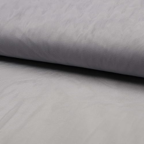 Soft-Tüll Kostümstoff Kleidertüll Fasching Feintüll ab 1 x 1,5 m Farbwahl Meterware, Farbe:hellgrau Soft-Tüll Kostümstoff Kleidertüll Fasching Feintüll ab 1 x 1,5 m Farbwahl Meterware, Farbe:hellgrau von maDDma
