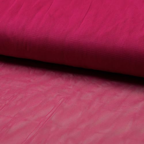 Soft-Tüll Kostümstoff Kleidertüll Fasching Feintüll ab 1 x 1,5 m Farbwahl Meterware, Farbe:pink Soft-Tüll Kostümstoff Kleidertüll Fasching Feintüll ab 1 x 1,5 m Farbwahl Meterware, Farbe:pink von maDDma