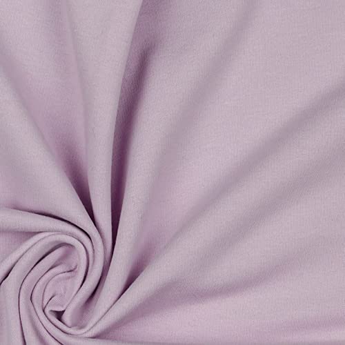 Softsweat Bio Organic ab 0,5m Sweatstoff Soft-Sweat Stoff Baumwolle Oeko-Tex 59 Farben, Farbe:045 - flieder Softsweat Bio Organic ab 0,5m Sweatstoff Soft-Sweat Stoff Baumwolle Oeko-Tex 59 Farben, Farbe:045 - flieder von maDDma