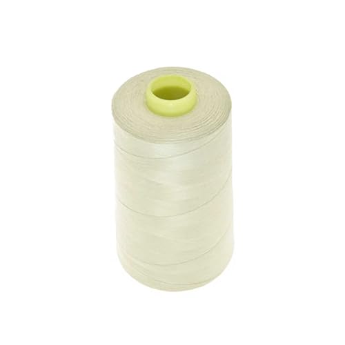 Universal Polyester Nähgarn 1 Spule 40/2 120er 1000m Allesnäher Farbwahl, Farbe:A677 perlweiß von maDDma