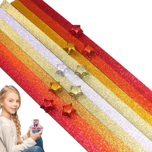 macto Glitzer-Papierstreifen, Glückspapier, mehrfarbig, Glücks- -Papier für Lehrbedarf, Urlaubsdekorationen, Projekte und Schulpräsentationen. macto Glitzer-Papierstreifen, Glückspapier, mehrfarbig, Glücks- -Papier für Lehrbedarf, Urlaubsdekorationen, Projekte und Schulpräsentationen. von macto