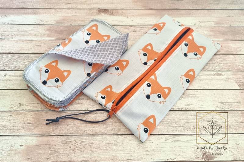 Waschbare Feuchttücher + Nasstasche, Waschlappen, Babytücher, Bidet Tücher, Toilettentücher, Waschbar, Wiederverwendbar, Geschenk, Hygiene Waschbare Feuchttücher + Nasstasche, Waschlappen, Babytücher, Bidet Tücher, Toilettentücher, Waschbar, Wiederverwendbar, Geschenk, Hygiene von madebyJarka