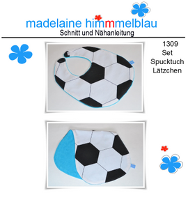 1309 Spucktuch Lätzchen 1309 Spucktuch Lätzchen von madelaine himmmelblau