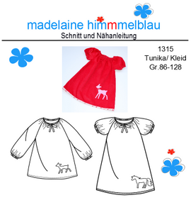 1315 Tunika/Kleid 1315 Tunika/Kleid von madelaine himmmelblau