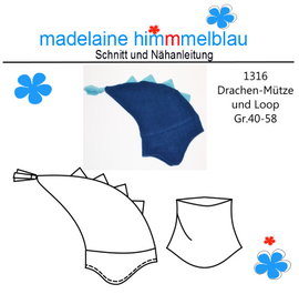 1316 Drachenmütze und Loop 1316 Drachenmütze und Loop von madelaine himmmelblau