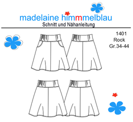 1401 Rock Tasche 1401 Rock Tasche von madelaine himmmelblau