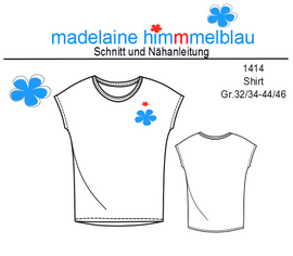 1414 Shirt 1414 Shirt von madelaine himmmelblau