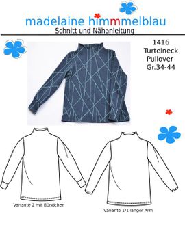 1416 Damen-Pullover 1416 Damen-Pullover von madelaine himmmelblau