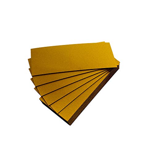 25 Magnetetiketten in Farbe (Gold, Länge 10 cm – Breite 4 cm) von magnétiques.fr