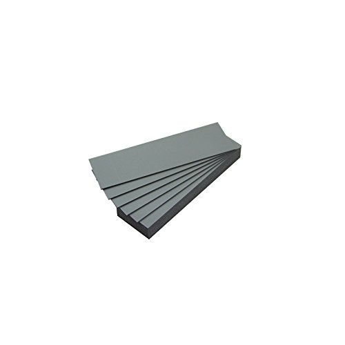 25 Magnetetiketten in Farbe (Silber, Länge 10 cm – Breite 2 cm) von magnétiques.fr