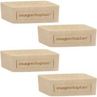 magnetoplan Magnete braun, Holz 6,0 x 2,0 x 1,3 cm, 4 St. magnetoplan Magnete braun, Holz 6,0 x 2,0 x 1,3 cm, 4 St. von magnetoplan