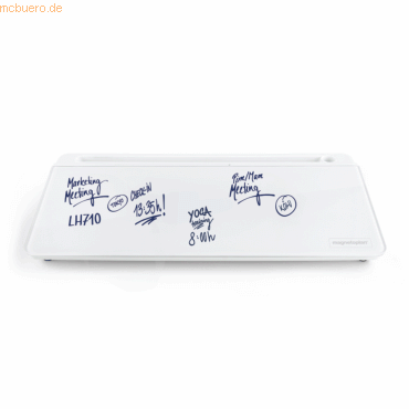 Magnetoplan Desk-Organizer 12315 Glasboard weiß Magnetoplan Desk-Organizer 12315 Glasboard weiß von magnetoplan
