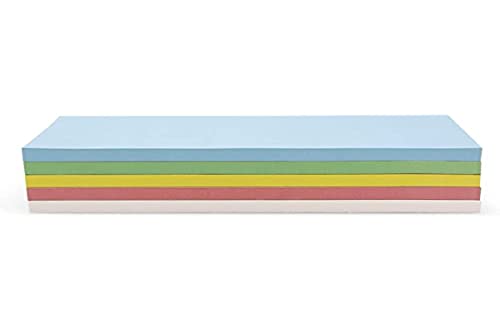 Magnetoplan Moderationskarte farbig sortiert rechteckig 200mm x 95mm 250 St./Pack. 250St. von magnetoplan
