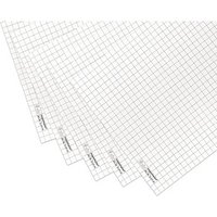 magnetoplan Flipchart-Papier kariert 65,0 x 93,0 cm, 20 Blatt, 5 Pack von magnetoplan