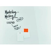 magnetoplan Glas-Magnettafel 120,0 x 90,0 cm briliant-weiß von magnetoplan