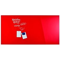magnetoplan Glas-Magnettafel 200,0 x 100,0 cm intensiv-rot magnetoplan Glas-Magnettafel 200,0 x 100,0 cm intensiv-rot von magnetoplan