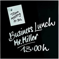 magnetoplan Glas-Magnettafel 40,0 x 40,0 cm tief-schwarz magnetoplan Glas-Magnettafel 40,0 x 40,0 cm tief-schwarz von magnetoplan