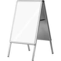 magnetoplan Kundenstopper SP silber DIN A2 2 Fächer magnetoplan Kundenstopper SP silber DIN A2 2 Fächer von magnetoplan