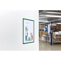 magnetoplan Magnetrahmen selbstklebend grün A4, 5 St. von magnetoplan